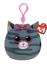 Peluche Ty Squish A Boos Clip Kiki Le Chat