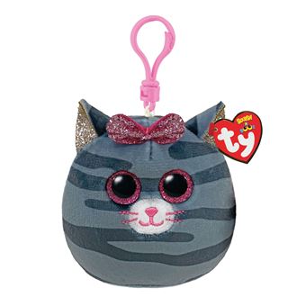 Peluche Ty Squish A Boos Clip Kiki Le Chat