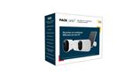 Pack de caméra de surveillance Arlo Pro 4 XL intérieure-extérieure Blanc + Arlo Pro 3 Floodlight extérieure Blanc + Panneau Solaire Arlo Blanc