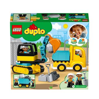 LEGO® DUPLO® 10931 Le camion et la pelleteuse