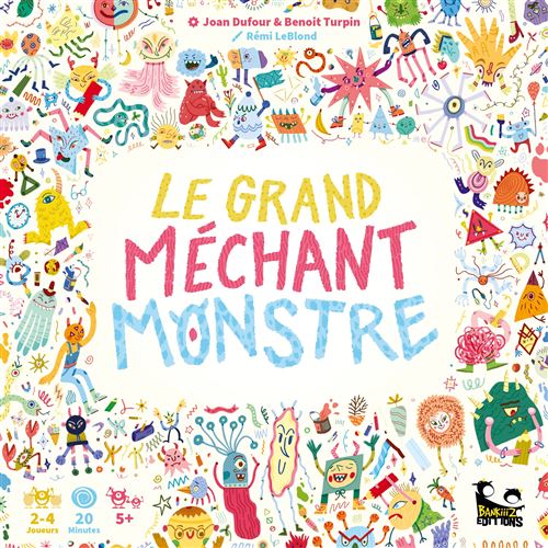 Jeu Bankiiiz Editions Le grand m&eacute;chant monstre- - Jeu de soci&eacute;t&eacute;