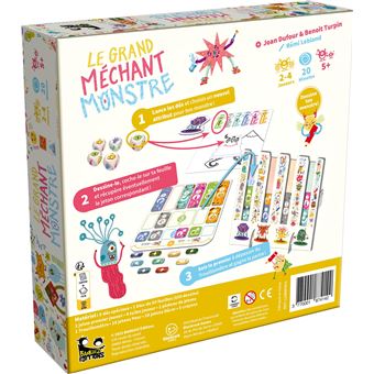 Jeu d'ambiance Bankiiiz Editions Grand Mechant Monstre