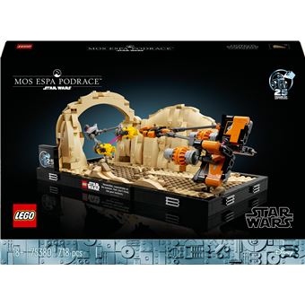 LEGO® Star Wars™ 75380 Diorama de la course de podracers de Mos Espa - 1