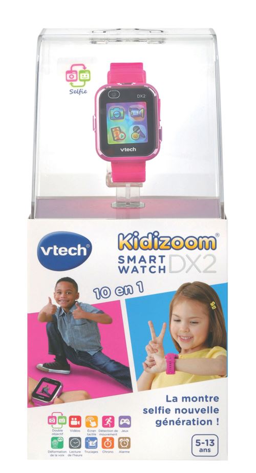 Montre vtech smartwatch kidizoom dx2 rose