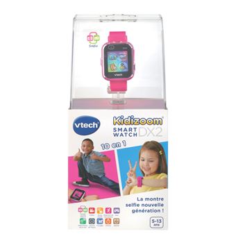 Montre Vtech Smartwatch Kidizoom DX2 Rose - Montre et réveil éducatifs -  Achat & prix