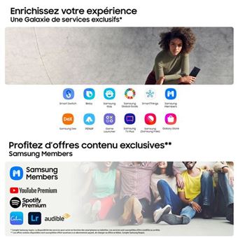 Tablette tactile Samsung Galaxy Tab S8 11" 5G 256 Go Anthracite