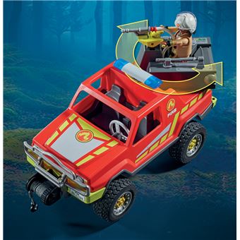 Playmobil City Action 71194 Pick-up et pompier