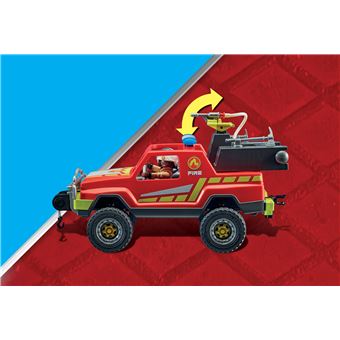 Playmobil City Action 71194 Pick-up et pompier