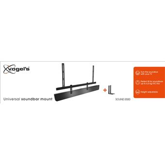 Fixation Murale Pour Barre De Son Vizio, Support De Montage De Barre De Son Vizio Support De Barre De Son Sous Ou Au Dessus De La  Pour Support De Son  Vizio Home Theaters G 601099518290005