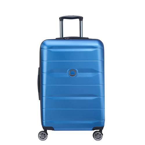 Valise à 4 roues Delsey Comète Taille M 67 cm Bleu