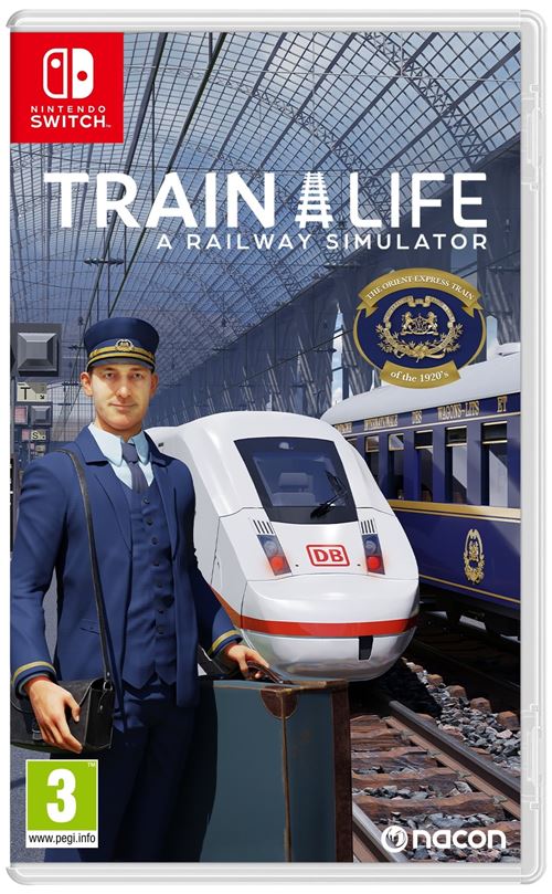 Pochette avant du jeu Train Life: A Railway Simulator Nintendo Switch
