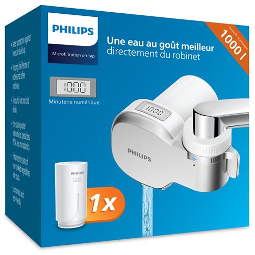 Philips Filtre à Robinet Phillips Awp3705P1/10 Blanc