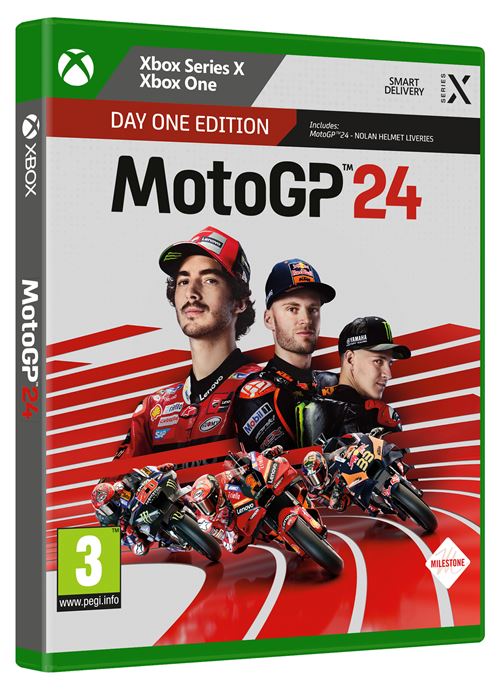 Pochette avant du jeu MotoGP 24 Edition Day One Xbox