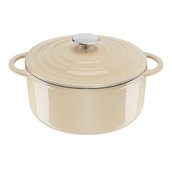 Cocotte Tefal LOV E2590404 25 cm Beige