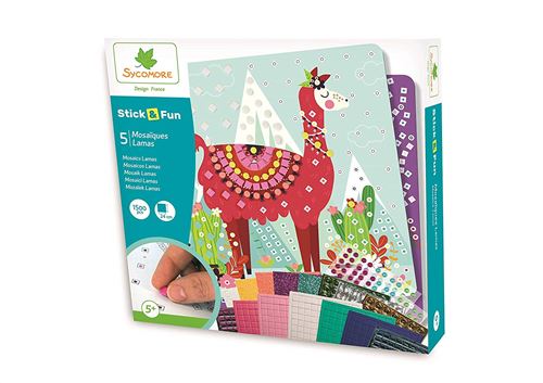 Mosaïque Au Sycomore Stick'n Fun Lama
