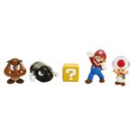 Coffret Diorama 5 figurines Mario thème classic Nintendo