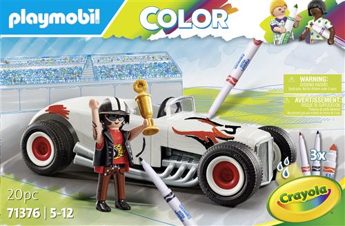Playmobil Color 71376 Voiture de course