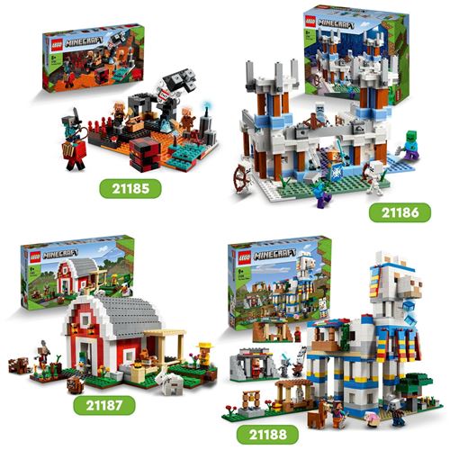 LEGO® Minecraft 21185 Le bastion du Nether Lego fnac Belgique