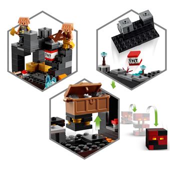 LEGO® Minecraft 21185 Le bastion du Nether