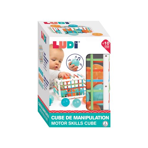Jeu d'éveil Ludi Cube de manipulation - Autres jeux d'éveil - Achat & prix