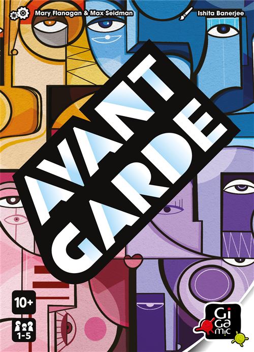 GIGAMIC Avant Garde Jeu de Deckbuilding Présentez la Plus Belle galérie d'oeuvres d'art pour remporter la Partie De 1 à 5 Joueurs A partir de .