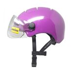 Casque de vélo Kask Urban Lifestyle avec visière Taille L Violet