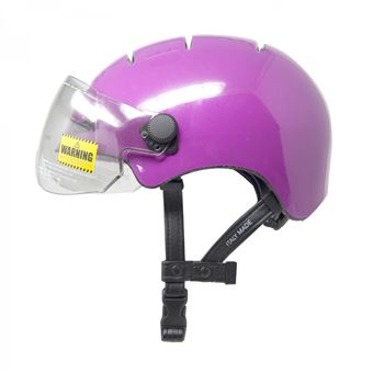 Casque de vélo Kask Urban Lifestyle avec visière Taille L Violet