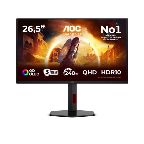 AOC G4 Q27G4ZDR écran plat de PC 67 3 cm 26.5 2560 x 1440 pixels Quad HD QD OLED Neuf - vue 5