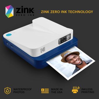 KODAK - Papier ZINK 2 x 3 Pack de 50 feuilles pour appareil
