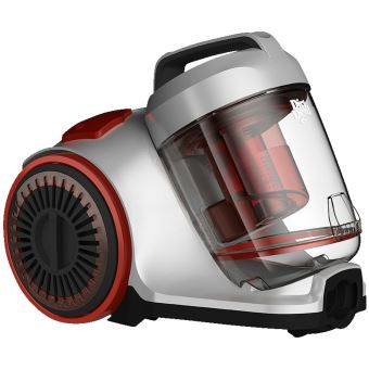 Aspirateur tra neau sans sac Dirt Devil Pick Up Power Pet DD27501 800 W Rouge et Argent