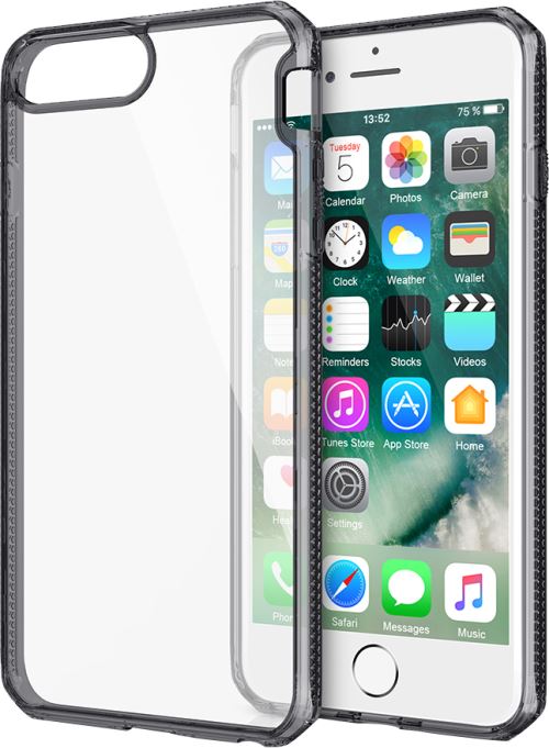 Coque Hybrid IP6/7/8P - Noir
