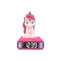 Lexibook Veilleuse Pat Patrouille pour Enfant Lumineux Effets sonores Paw Patrol Horloge Réveil Chien Chase Marshall Snooze Couleur Bleue, RL800PA