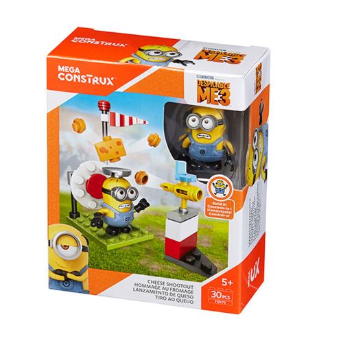 Pack de construction Mega Construx Moi Moche et Méchant 3 : Les minions hommage au fromage Megabloks
