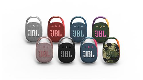 JBL - Enceinte bluetooth Clip 4 Rose Bluetooth