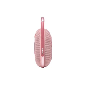 JBL Clip 4 Draagbare Bluetooth Speaker Blauw/Roze - IP67 Waterdicht, 10 Uur Batterij Met Karabijnhaak