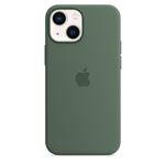 Coque en silicone avec MagSafe pour iPhone 13 mini Eucalyptus