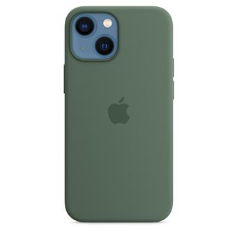 Coque en silicone avec MagSafe pour iPhone 13 mini Eucalyptus