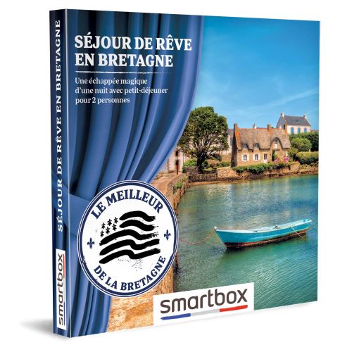 Coffret cadeau Smartbox Séjour de rêve en Bretagne