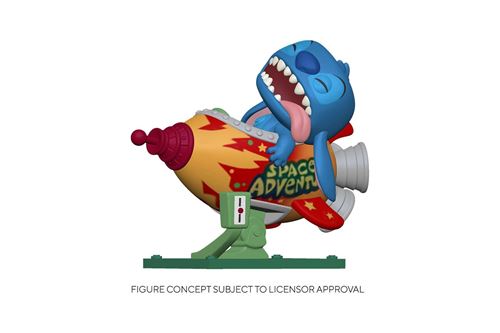 Funko Figurine Pop Rides Lilo And Stitch Stitch In Rocket