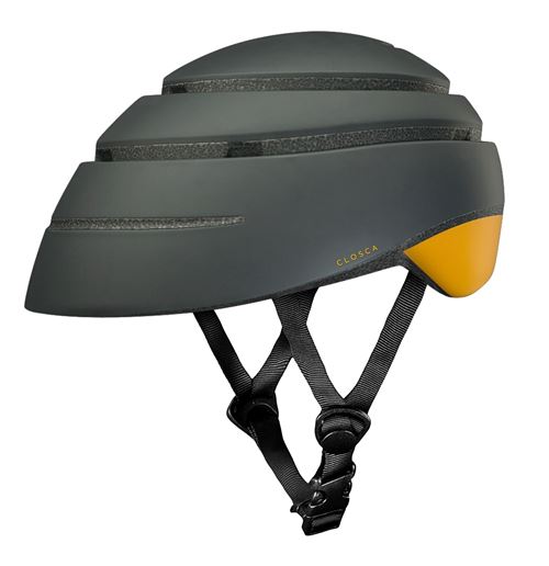 Casque de vélo Closca Loop Taille L Graphite Noir et Jaune
