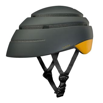 Casque de vélo pliable Closca Loop Taille L Graphite Noir et Jaune