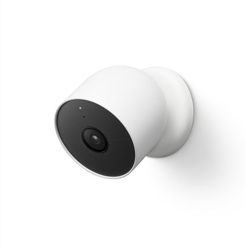 Caméra De Surveillance Sans Fil Bluetooth Google Nest Cam Intérieure-Extérieure Blanc Neige