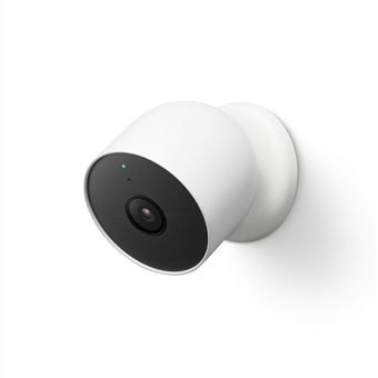 Caméra de surveillance sans fil Bluetooth Google Nest Cam intérieure- extérieure Blanc neige - Fnac.ch - Caméra de surveillance