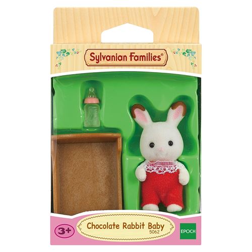 Figurine Bébé Lapin Chocolat Sylvanian Families