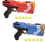 Nerf Rival Kronos XVIII-500 et Billes en Mousse Nerf Rival Officielles Rouge ou Bleu Modèle aléatoire