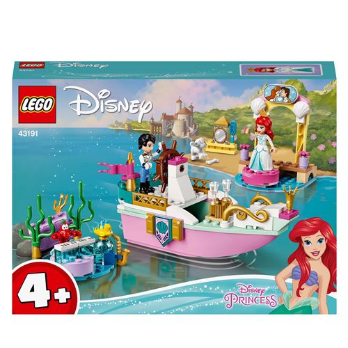 LEGO® Disney 43191 Bateau de célébration d'Ariel