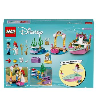 LEGO® Disney 43191 Bateau de célébration d'Ariel