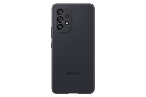 Coque en silicone pour Samsung Galaxy A53 5G Noir