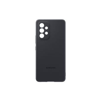 Coque en silicone pour Samsung Galaxy A53 5G Noir