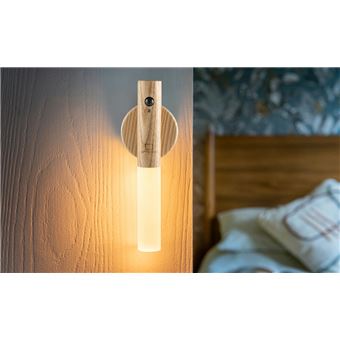 Lampe murale Gingko Frêne Beige et Blanc